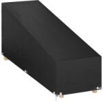 vidaXL polietilén napozóágy huzat 12 fűzőlyukkal 200 x 65 x 35/60 cm (319344)
