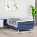 vidaXL ágykeret matrac nélkül kék 80x200 cm szövet (3120919)