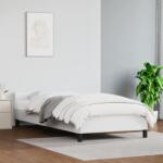 vidaXL fehér ágykeret fejtámlával matrac nélkül 80 x 200 cm (347466)