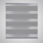 vidaXL Zebra roló 40 x 100 cm Szürke (240183)