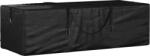 vidaXL fekete polietilén kerti párnatároló zsák 135 x 40 x 55 cm (319345)