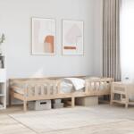 vidaXL tömör fenyőfa ágy matrac nélkül 75 x 190 cm (846982)