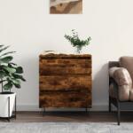 vidaXL füstös tölgy színű szerelt fa tálalószekrény 60 x 35 x 70 cm (827185)