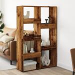vidaXL antik fa színű szerelt fa térelválasztó 100 x 33 x 155, 5 cm (3309571)