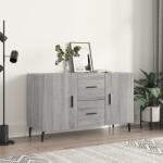 vidaXL szürke sonoma színű szerelt fa tálalószekrény 100 x 36 x 60 cm (828194)