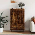 vidaXL füstös tölgy színű szerelt fa magasszekrény 69, 5 x 31 x 115 cm (830321) - vidaxl