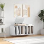 vidaXL fehér szerelt fa hanglemezszekrény 100 x 38 x 48 cm (831740)