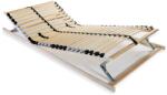 vidaXL 7 zónás 28 léces ágyrács 70 x 200 cm (246455)