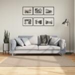 vidaXL HUARTE homokszínű rövid szálú puha és mosható szőnyeg 160x160cm (375059)