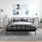 vidaXL 2 db szürke sonoma színű éjjeliszekrény 41 x 31 x 80 cm (825930)