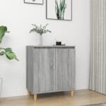 vidaXL szürke sonoma színű szerelt fa tálalószekrény 60 x 35 x 70 cm (815157) - vidaxl