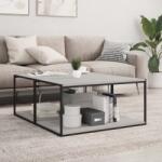 vidaXL 4 db szürke sonoma színű szerelt fa fali polc 80 x 50 x 1, 5 cm (838281) - vidaxl