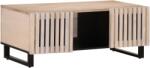 vidaXL fehér tömör mangófa dohányzóasztal 100 x 55 x 40 cm (377499)