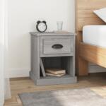 vidaXL 2 db szürke sonoma színű fa éjjeliszekrény 39 x 39 x 47, 5 cm (816141)