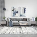 vidaXL 2 db szürke sonoma szerelt fa dohányzóasztal 50 x 46 x 50 cm (830937)