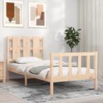 vidaXL tömör fenyőfa ágykeret matrac nélkül 90 x 190 cm (3192196)