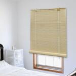 vidaXL természetes színű bambuszroló 150 x 160 cm (245816)