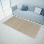 vidaXL 4 db téglalap alakú természetes bambuszszőnyeg 120 x 180 cm (278745)