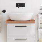vidaXL tömör bükkfa fürdőszobai pult 60 x 40 x 4 cm (356007)