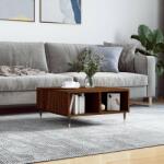 vidaXL barna tölgyszínű szerelt fa dohányzóasztal 60 x 60 x 30 cm (827035)