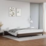 vidaXL barna műbőr ágykeret 200x200 cm (346925)