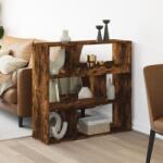 vidaXL füstös tölgy színű szerelt fa térelválasztó 100 x 33 x 94, 5 cm (3309478)