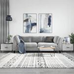 vidaXL 2 db betonszürke szerelt fa dohányzóasztal 50 x 50 x 40 cm (829421)