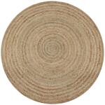 vidaXL kör alakú fonott juta szőnyeg 150 cm (245338)