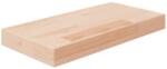 vidaXL kezeletlen tömör tölgyfa polclap 40 x 20 x 4 cm (342948) - vidaxl