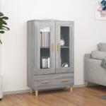 vidaXL szürke sonoma színű szerelt fa magasszekrény 70 x 31 x 115 cm (817478) - vidaxl