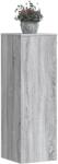 vidaXL 2 db szürke sonoma szerelt fa növénytartó állvány 33x33x100 cm (3307887) - vidaxl