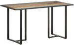 vidaXL tömör újrahasznosított fa étkezőasztal 140 cm (320692)