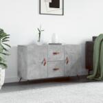 vidaXL betonszürke szerelt fa tálalószekrény 100 x 36 x 60 cm (828144)
