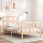 vidaXL tömör fenyőfa ágy matrac nélkül 90 x 200 cm (3192996)