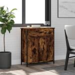 vidaXL füstös tölgy színű szerelt fa tálalószekrény 70 x 30 x 80 cm (835526)