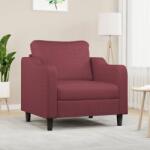 vidaXL bordó szövet kanapéfotel 60 cm (359349)