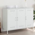 vidaXL fehér acél tálalószekrény 100, 5 x 39 x 79 cm (843029)