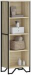 vidaXL sonoma tölgy színű szerelt fa könyvszekrény 50 x 31 x 74, 5 cm (848610)