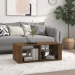 vidaXL barna tölgy fatermék dohányzóasztal 100x50x36 cm (816527)