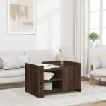 vidaXL barna tölgy színű szerelt fa dohányzóasztal 80 x 50 x 50 cm (848359)