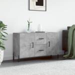vidaXL betonszürke szerelt fa tálalószekrény 100 x 36 x 60 cm (828184)