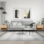 vidaXL 2 db sonoma tölgy szerelt fa dohányzóasztal 50x46x50 cm (830915)