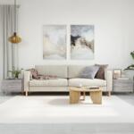 vidaXL 2 db szürke sonoma szerelt fa dohányzóasztal 50 x 50 x 40 cm (829361)