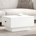 vidaXL fehér szerelt fa dohányzóasztal 60 x 45 x 31 cm (848080)
