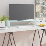 vidaXL zöld üveg TV állvány/monitor magasító 70 x 30 x 13 cm (244144)
