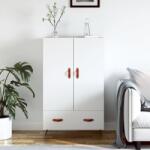 vidaXL fehér szerelt fa magasszekrény 69, 5 x 31 x 115 cm (828204)