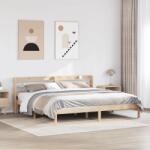 vidaXL tömör fenyőfa ágy matrac nélkül 180 x 200 cm (3306547)
