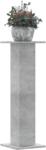 vidaXL 2 db betonszürke szerelt fa növénytartó állvány 30 x 30 x 95 cm (3307876) - vidaxl