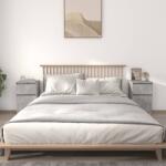 vidaXL 2 db betonszürke éjjeliszekrény 40 x 35 x 70 cm (819701)