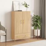 vidaXL sonoma tölgy színű szerelt fa magasszekrény 69, 5 x 31 x 115 cm (828223)